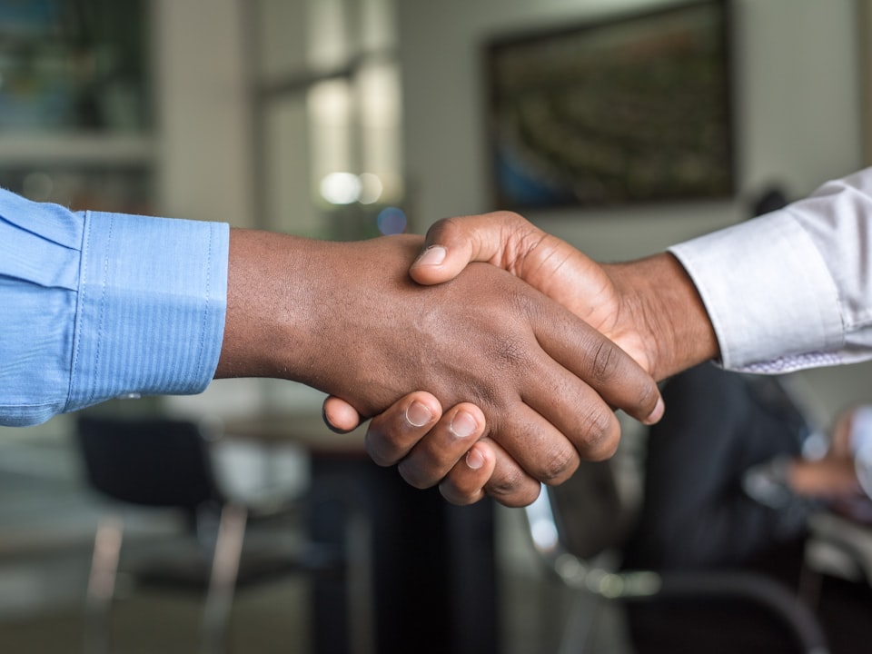 Candidate speaking in a polished HR interview conversation